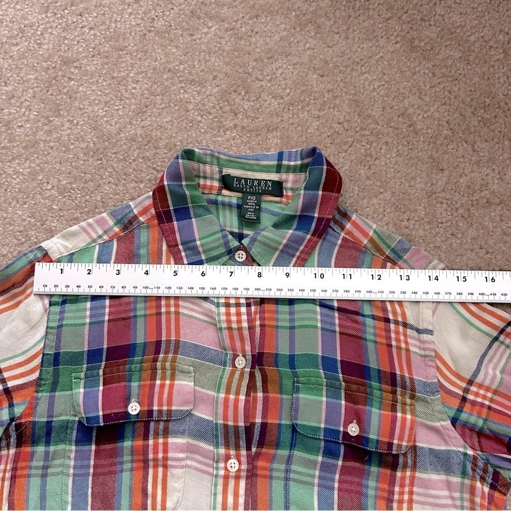 Ralph Lauren Plaid Button Down Shirt - Picture 6 of 9